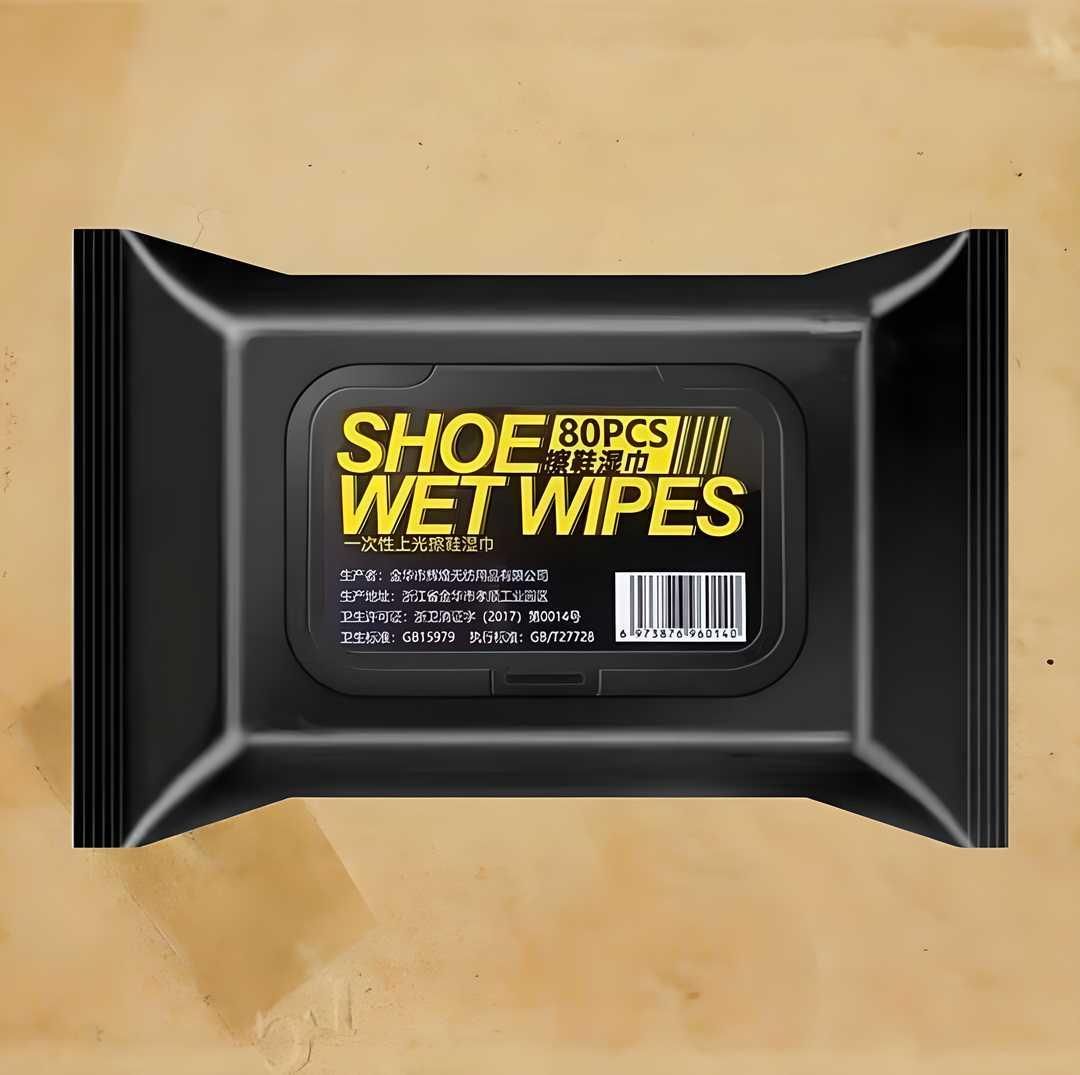 Shoe Cleaner Wipes - 1 Packs of 80